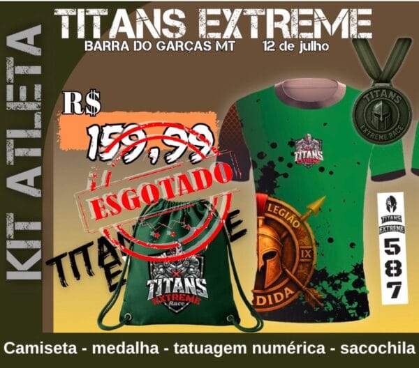 Inscrição Titans Extreme - Barra do Garça - MT